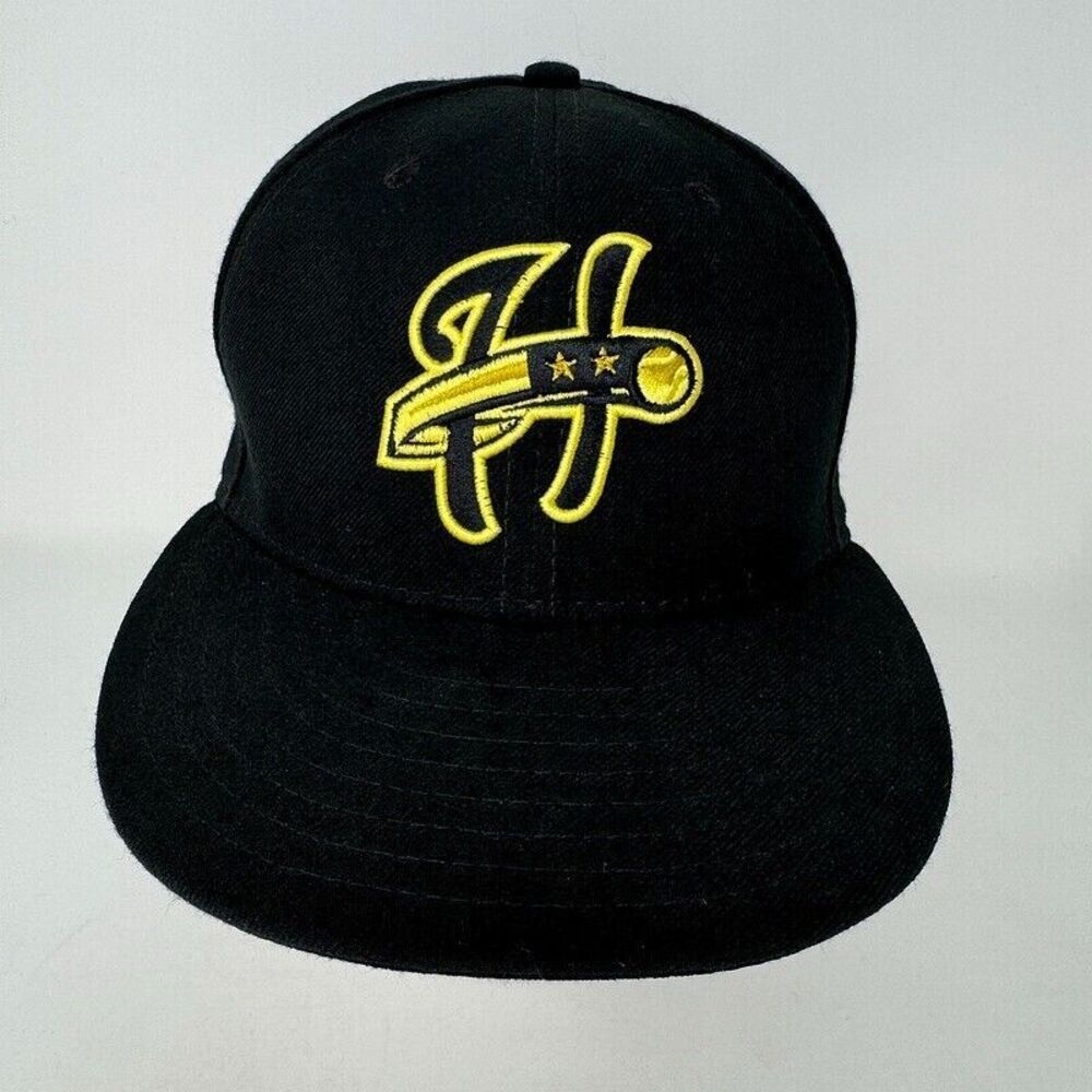 Harrisburg Senators Fitted Hat 7 MILB‎ MLB Baseball Washington Nationals Black